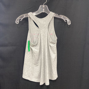 "Follow Your Dream" sparkly heart tank top