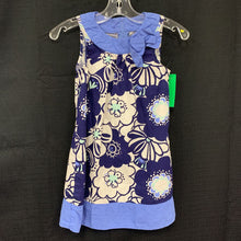 Load image into Gallery viewer, Floral dress w/bow
