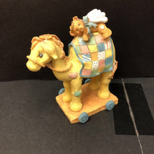 Load image into Gallery viewer, "Friends like you are precious and true" camel figurine

