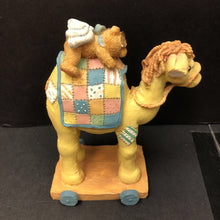 Load image into Gallery viewer, "Friends like you are precious and true" camel figurine

