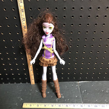 Load image into Gallery viewer, "Midnight Magic" Kayley doll in dress w/bow &amp; boots
