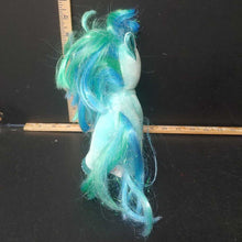 Load image into Gallery viewer, Aqua Blossom beanie boo pony
