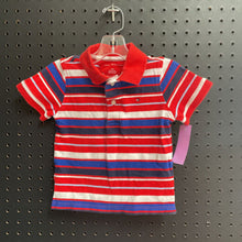 Load image into Gallery viewer, Striped polo shirt
