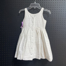Load image into Gallery viewer, Striped dress w/ button up back (new)
