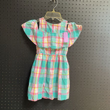 Load image into Gallery viewer, Plaid ruffled dress
