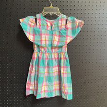 Load image into Gallery viewer, Plaid ruffled dress
