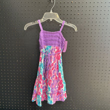 Load image into Gallery viewer, Sparkly dress w/ruffle top
