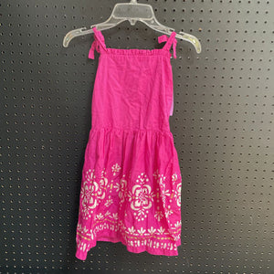 Dress w/sparkly flowers
