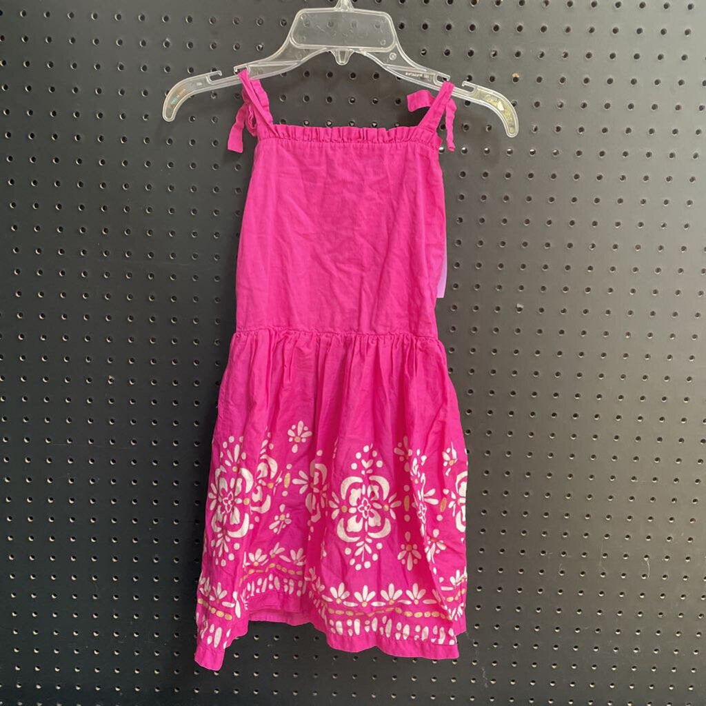 Dress w/sparkly flowers