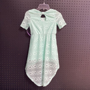 Lace dress w/bow back