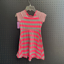 Load image into Gallery viewer, Striped dress w/bow sash
