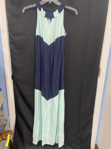2 tone maxi dress