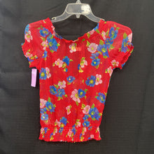 Load image into Gallery viewer, Sheer floral top
