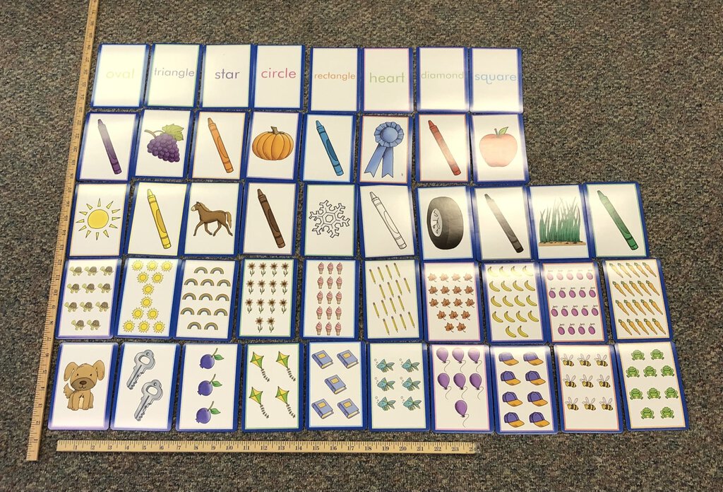 Colors, shapes,& numbers flashcards
