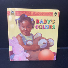 Load image into Gallery viewer, Baby's color- board
