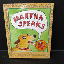 Load image into Gallery viewer, Martha speaks (Susan Meddaugh)-hardcover

