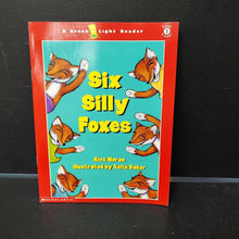 Load image into Gallery viewer, Six Silly Foxes (Green Light Reader Level 1)-reader
