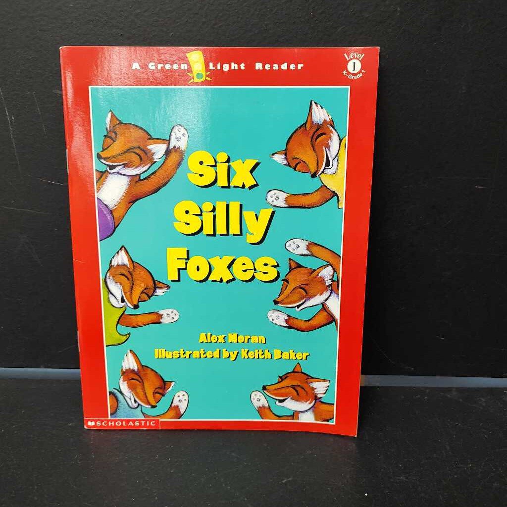 Six Silly Foxes (Green Light Reader Level 1)-reader