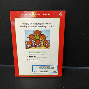 Six Silly Foxes (Green Light Reader Level 1)-reader