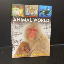 Load image into Gallery viewer, Animal World (Mammals) (Questions &amp; Answers) (Monkey Cover) -educational hardcover
