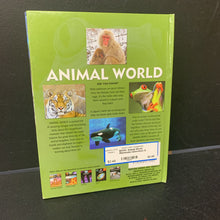 Load image into Gallery viewer, Animal World (Mammals) (Questions &amp; Answers) (Monkey Cover) -educational hardcover
