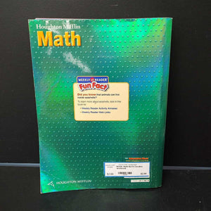 Math North Carolina-workbook