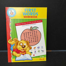 Load image into Gallery viewer, First Words (School House Collection)-workbook
