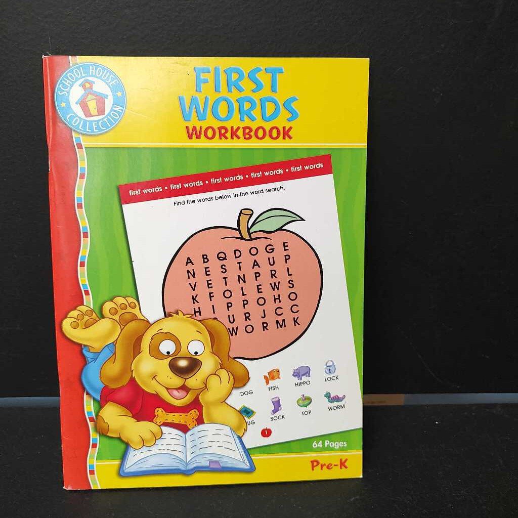 First Words (School House Collection)-workbook