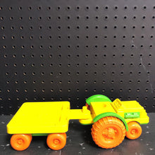 Load image into Gallery viewer, Child Guidance tractor &amp; wagon 1984 vintage collectible (CBS Toys)
