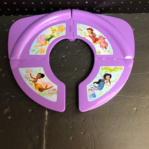 Tinkerbell fairies folding portable potty seat