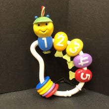 Load image into Gallery viewer, Caterpillar counting bead rattle
