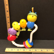 Load image into Gallery viewer, Caterpillar counting bead rattle
