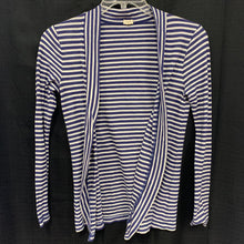 Load image into Gallery viewer, Open front striped cardigan
