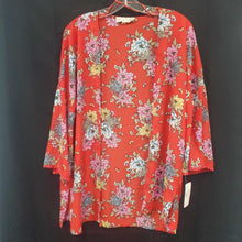 Load image into Gallery viewer, Floral open cardigan

