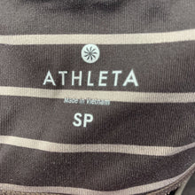 Load image into Gallery viewer, Striped athletic leggings
