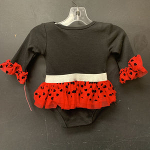 Pirate skull tutu onesie (Halloween)