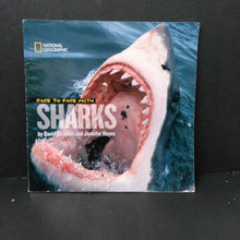 Load image into Gallery viewer, Face to face with sharks (National Geographic)-educational
