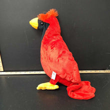 Load image into Gallery viewer, plush cardinal bird
