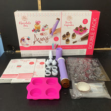 Load image into Gallery viewer, Chocolate pen &amp; Cupcake set(Real cooking)
