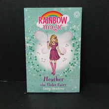 Load image into Gallery viewer, Heather the Violet Fairy (Rainbow Magic) (Daisy Meadows) (Orchard Cover) -series paperback

