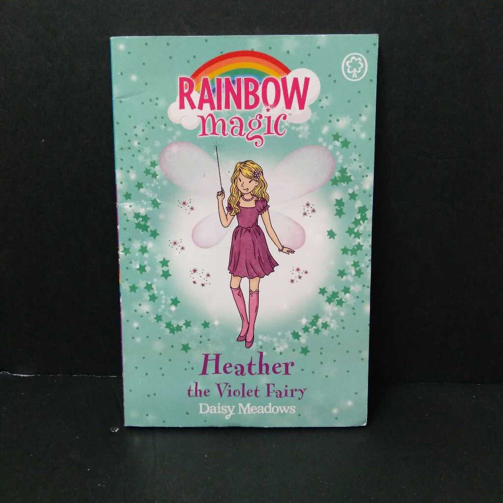 Heather the Violet Fairy (Rainbow Magic) (Daisy Meadows) (Orchard Cover) -series paperback