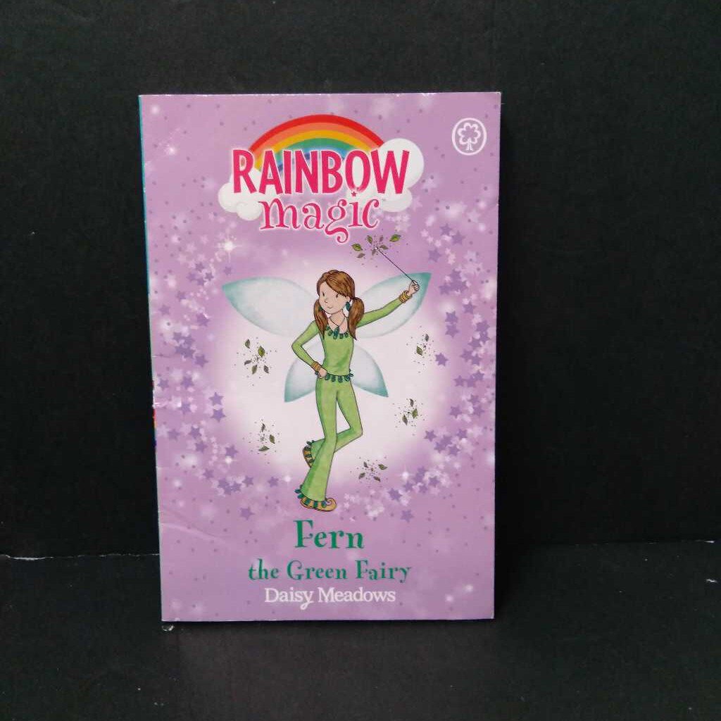 Fern The Green Fairy (Rainbow Magic) (Daisy Meadows) (Orchard Cover) -series paperback