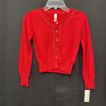 Load image into Gallery viewer, beaded button sweater cardigan
