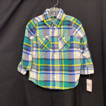 Load image into Gallery viewer, plaid button down shirt
