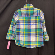 Load image into Gallery viewer, plaid button down shirt
