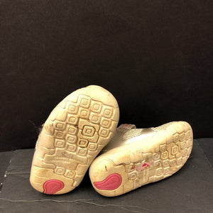 Girls Sparkly Flower Sneakers