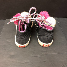 Load image into Gallery viewer, Girls Sparkly Pom-Pom Sneakers
