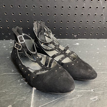 Load image into Gallery viewer, Girls Strappy Studded Flats
