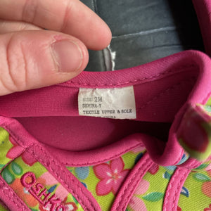 Girls Floral Water Shoes