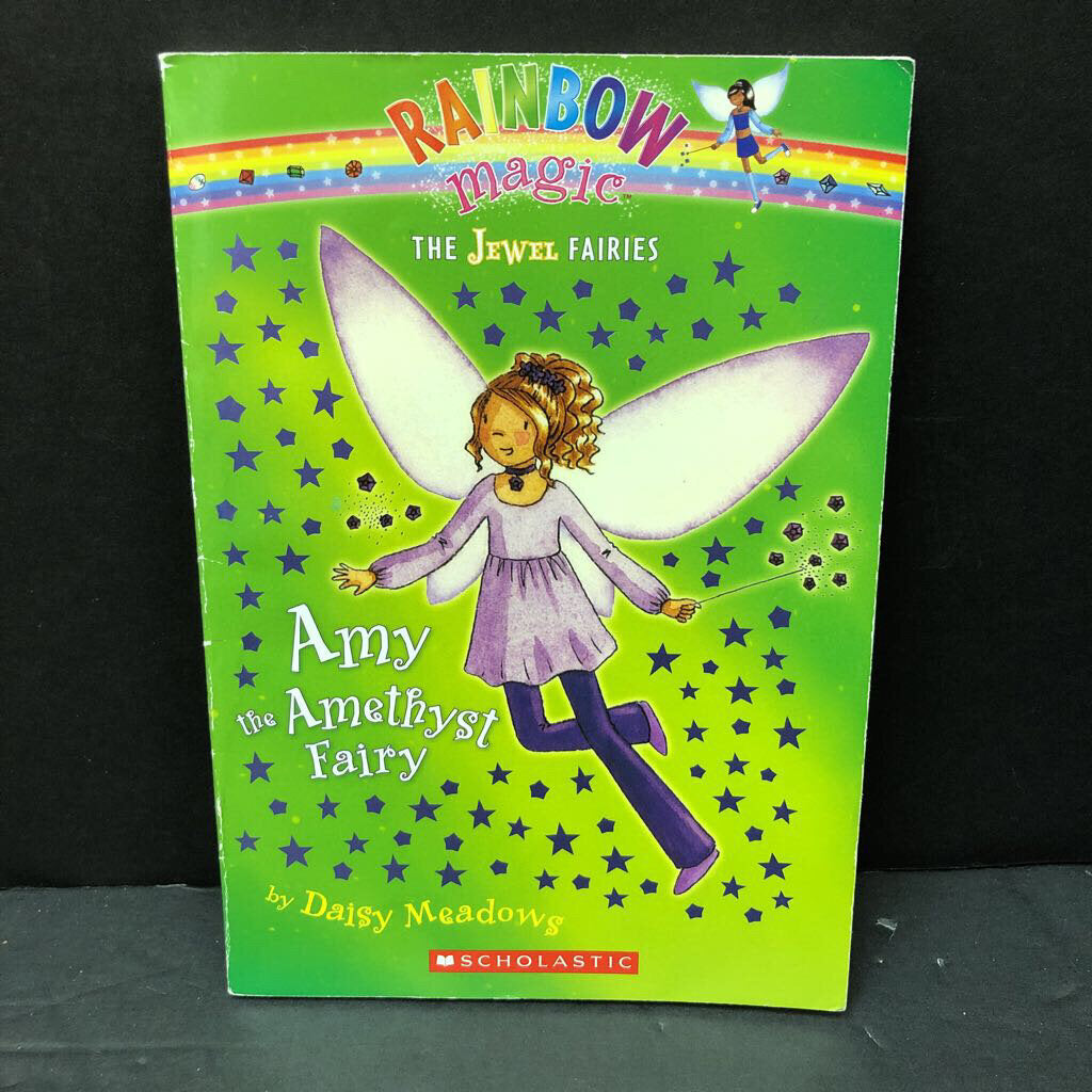 Amy the Amethyst Fairy (Rainbow Magic: The Jewel Fairies) (Daisy Meadows) -series paperback